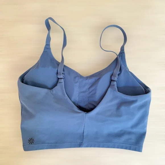 Athleta Elation V-Neck Crop Activewear Top XS - Picture 2 of 4